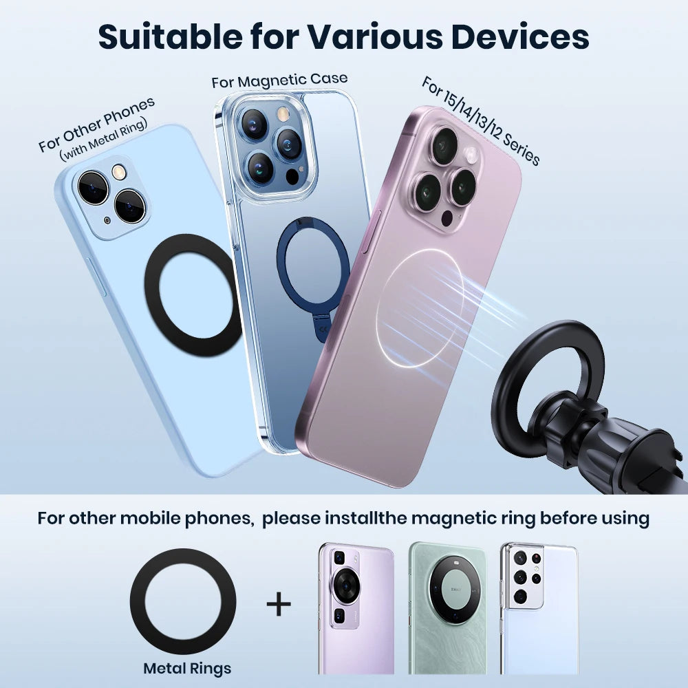 Premium MagSafe Magnetic Car Phone Mount